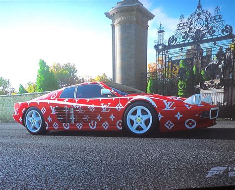 louis vuitton car wrap